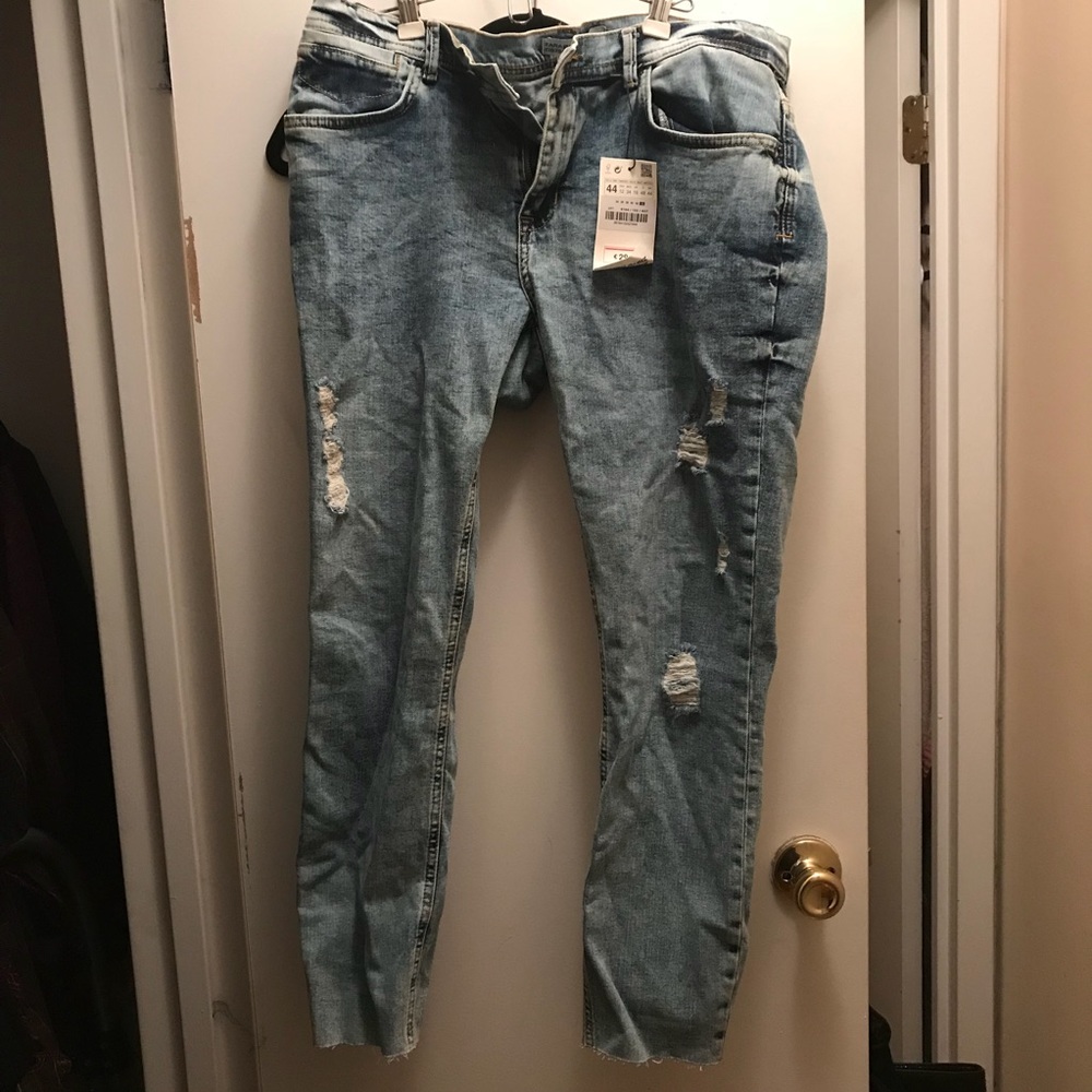 Zara cigarette Jeans Sz 12